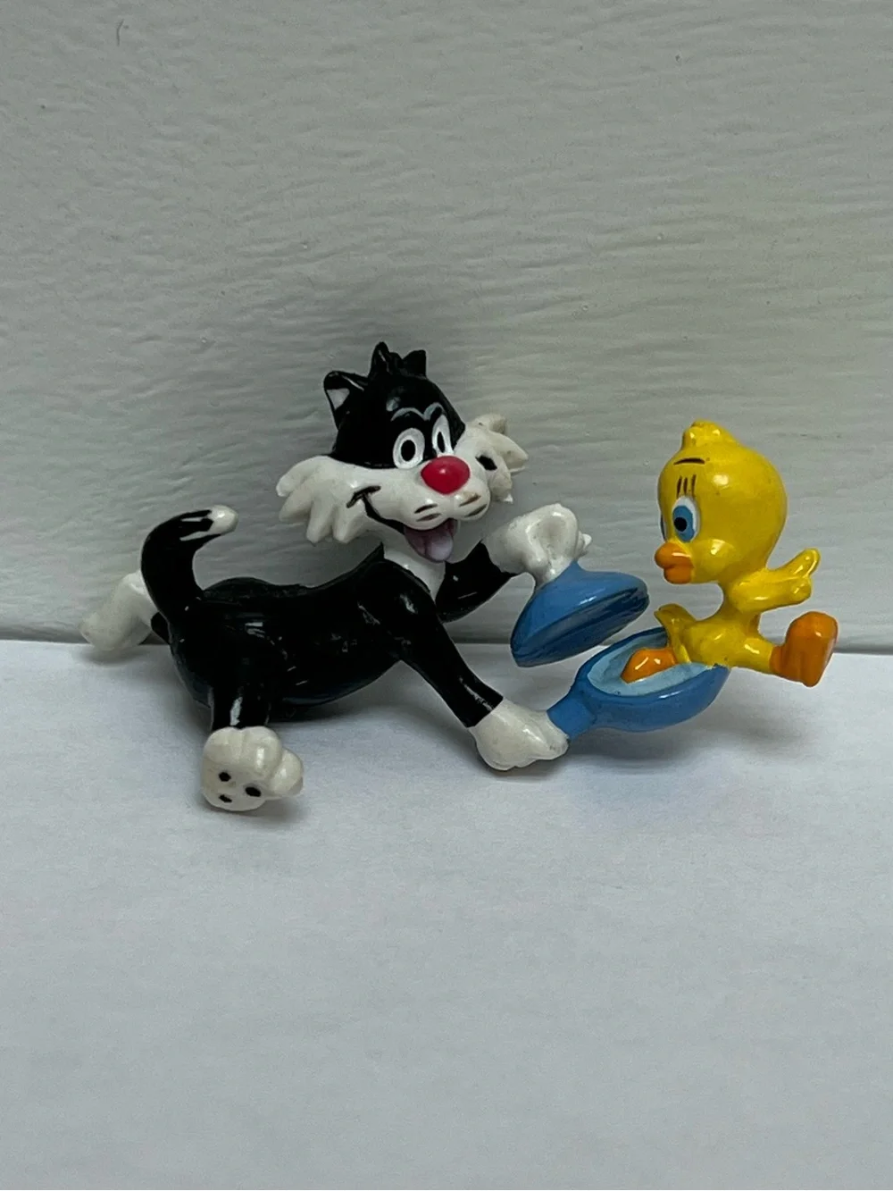 Vintage Looney Tunes Sylvester & Tweety Bird Cake Topper Figure